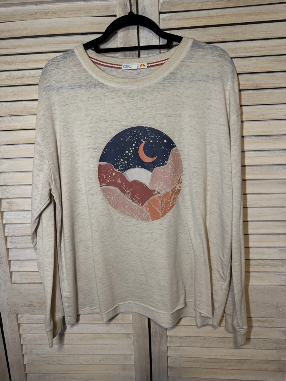 C&C California Moon & Mountain Sweatshirt